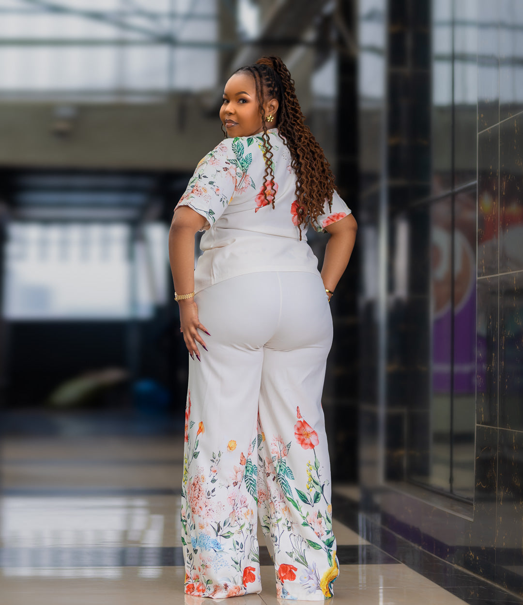 FLORAL 2PCS SET