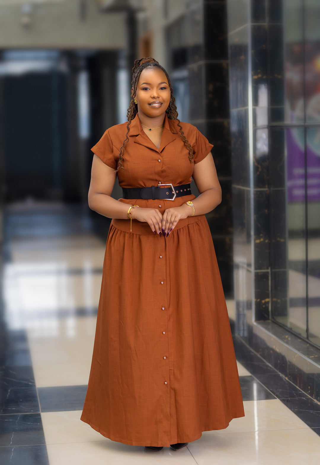 MARIA MAXI DRESS.