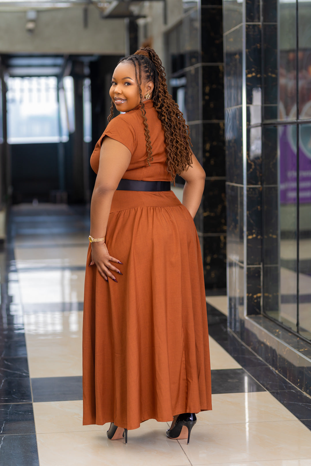 MARIA MAXI DRESS.