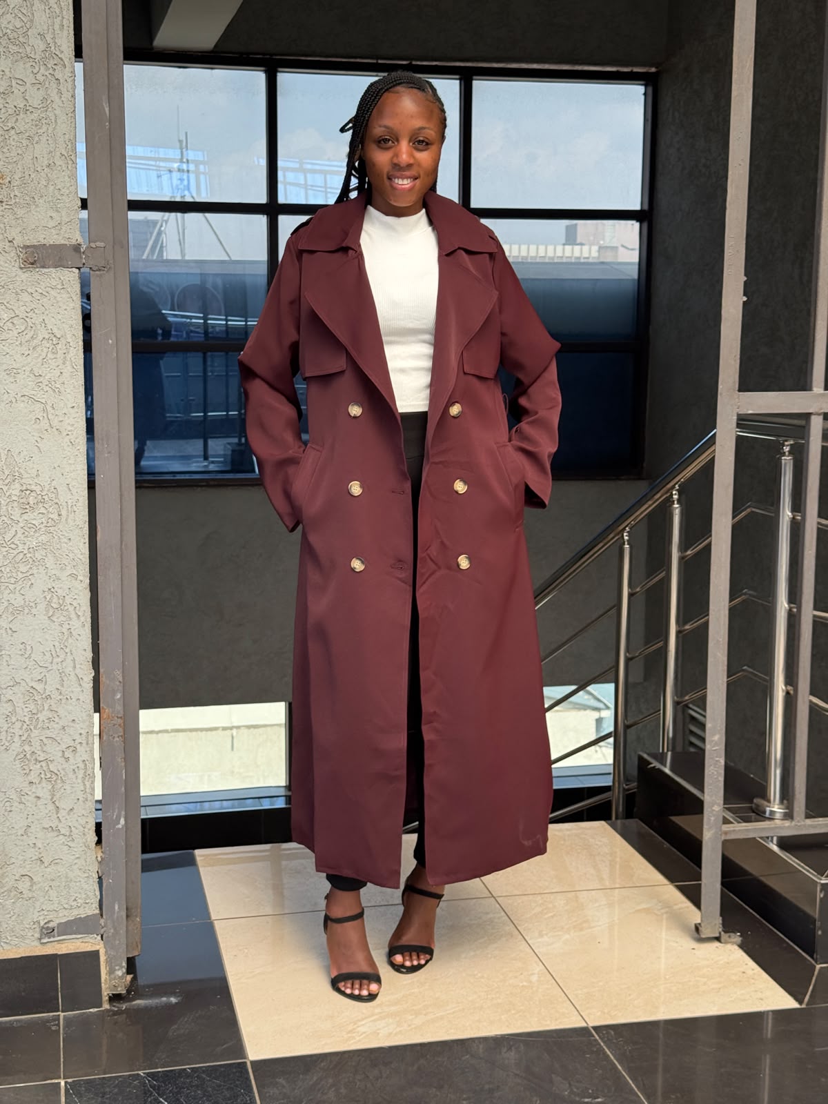 HIBA TRENCH COAT