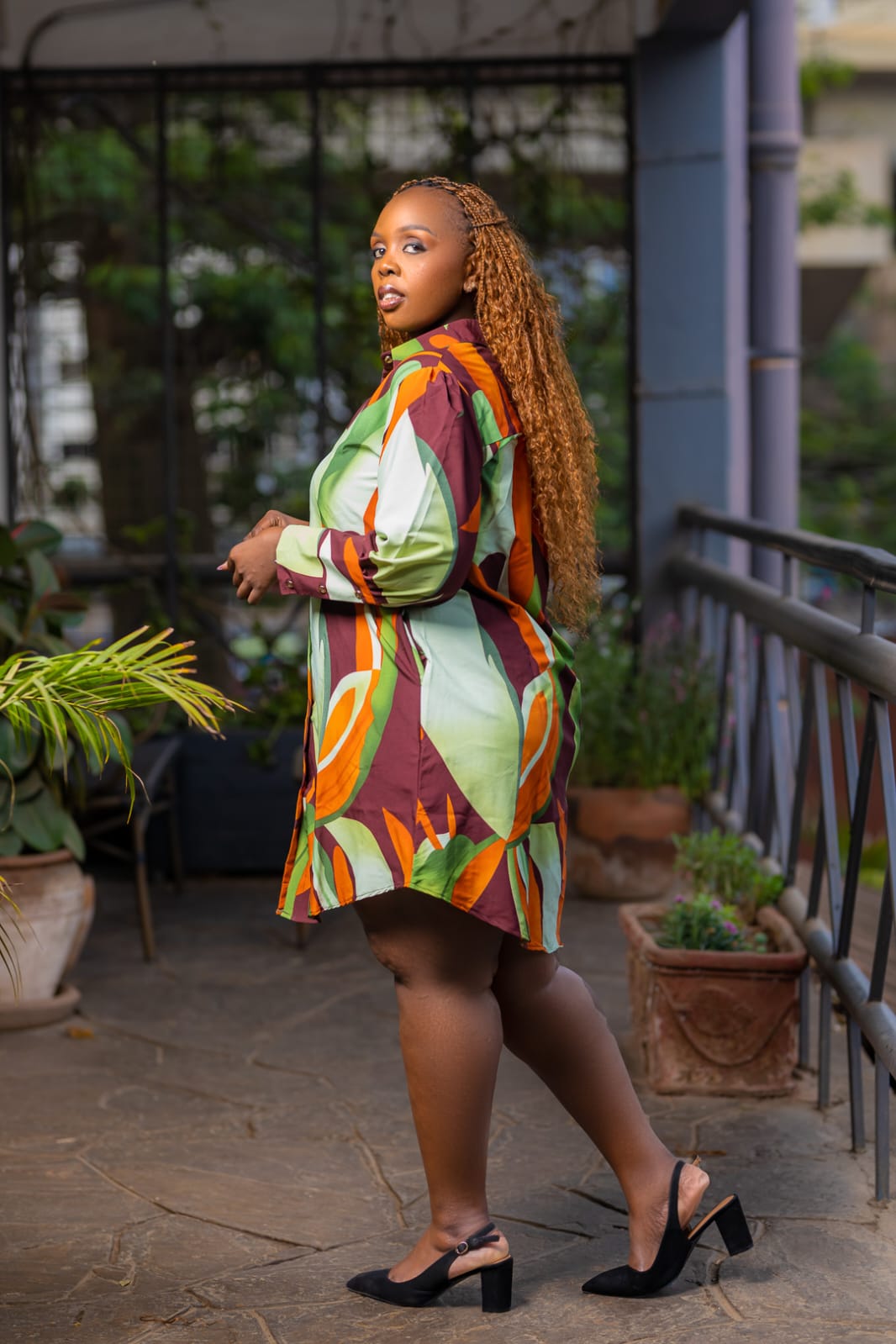 DUSK SHIRT DRESS