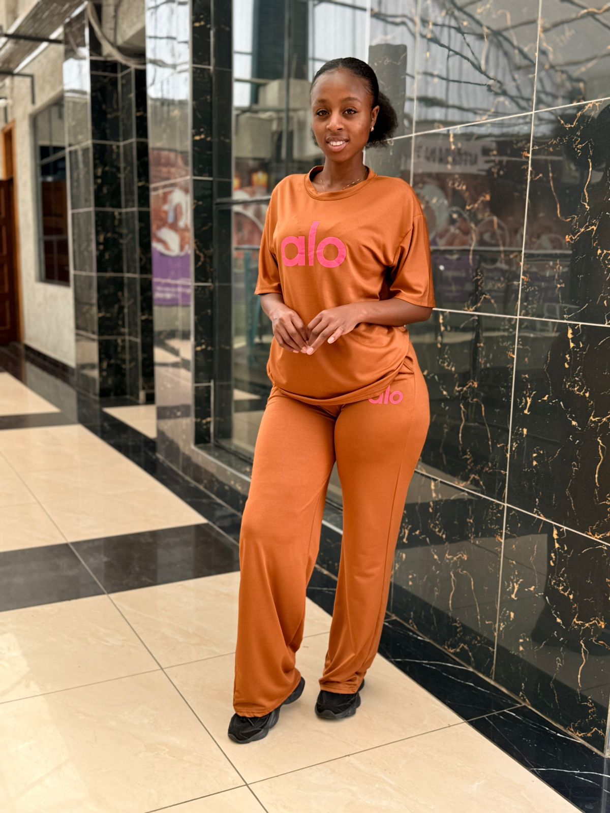 ALO T-SHIRT 2PC SET