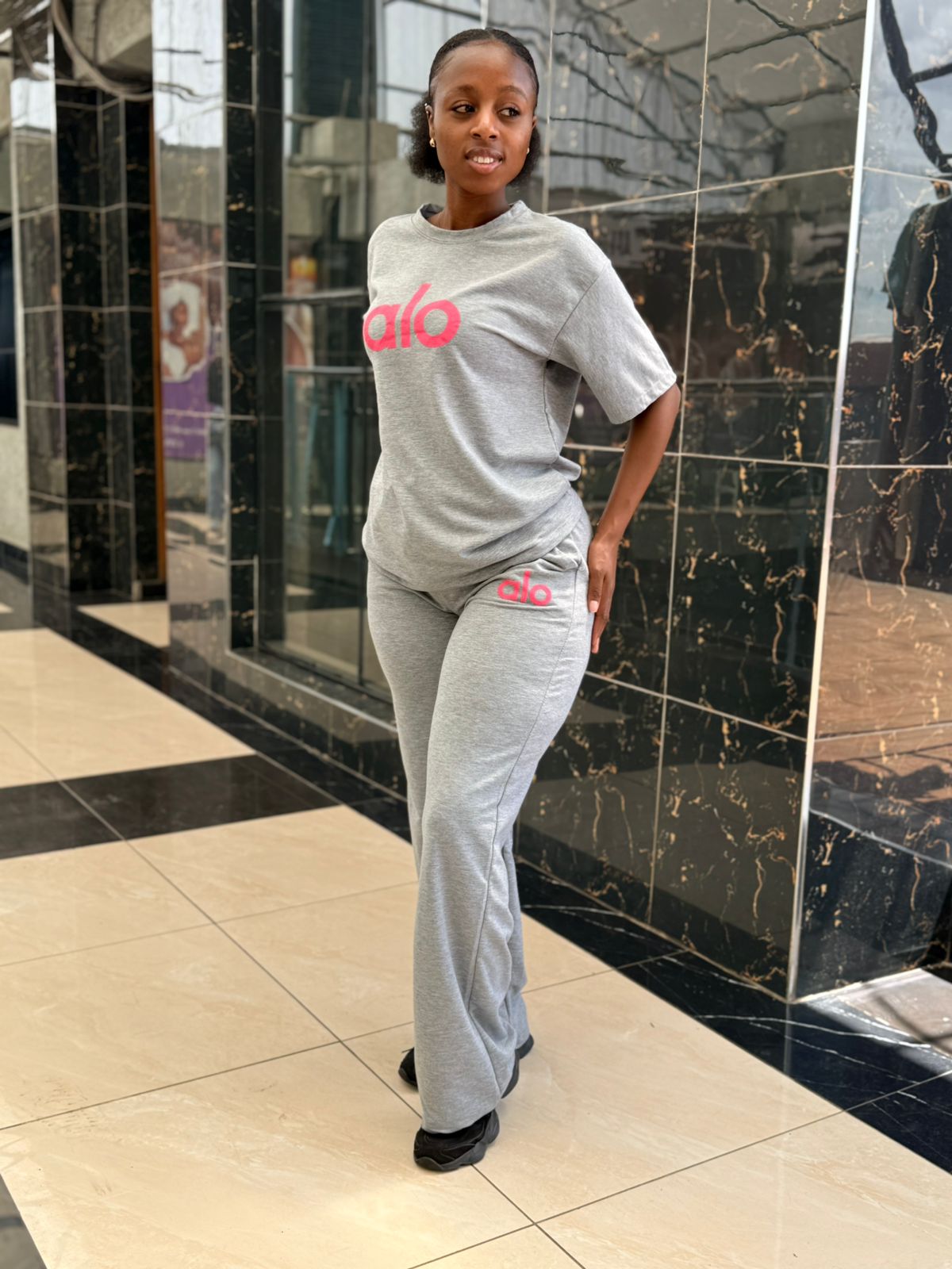 ALO T-SHIRT 2PC SET