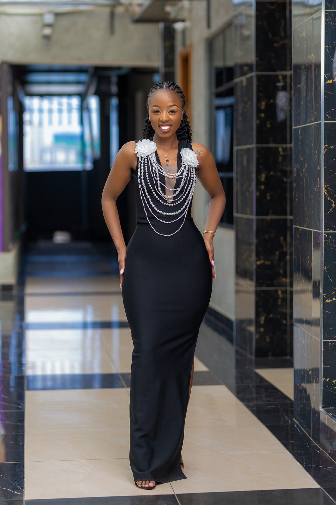 ETTA BANDAGE DRESS