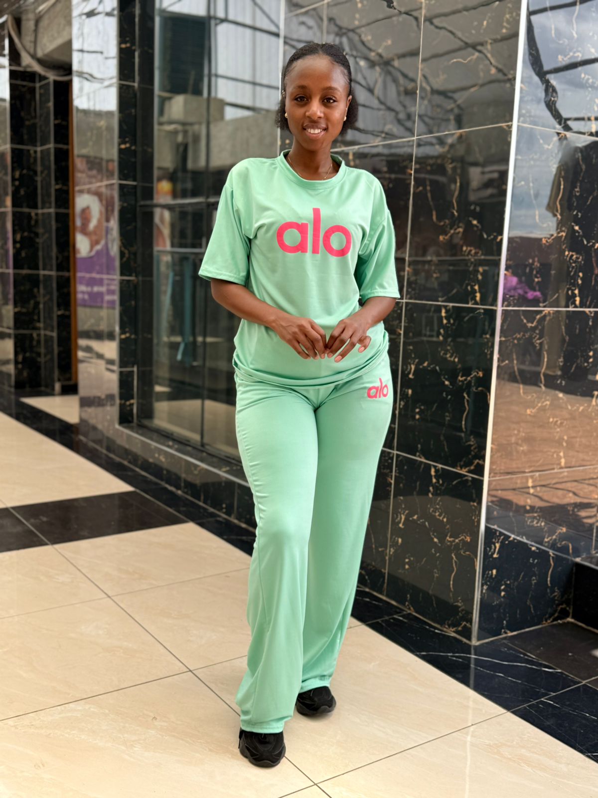 ALO T-SHIRT 2PC SET