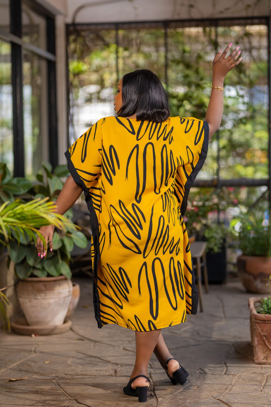 Short Kaftan Dress